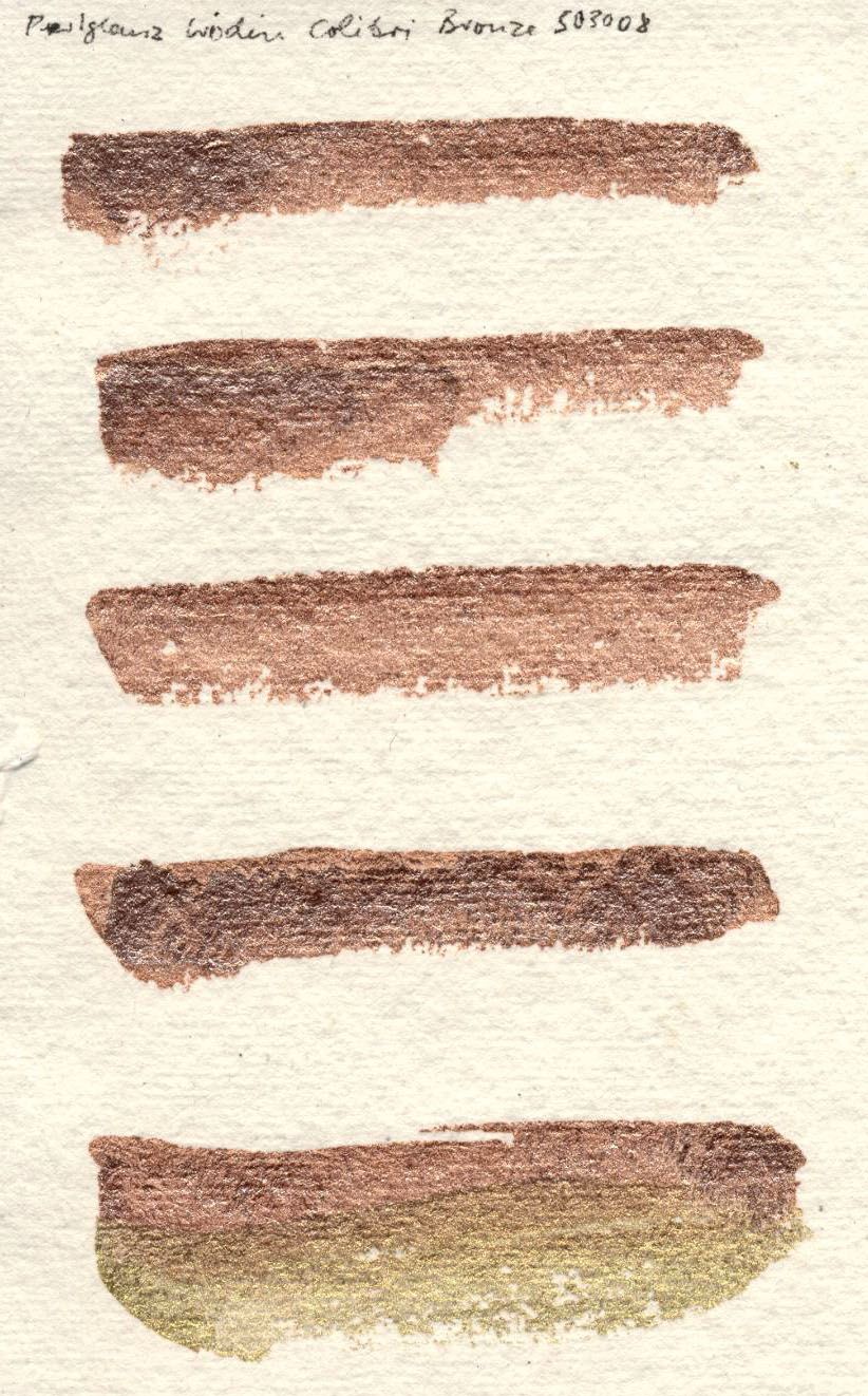 Akvarel Kremer - IRIODIN® 500 BRONZE (plast, 3 x 1,8 x 1 cm)